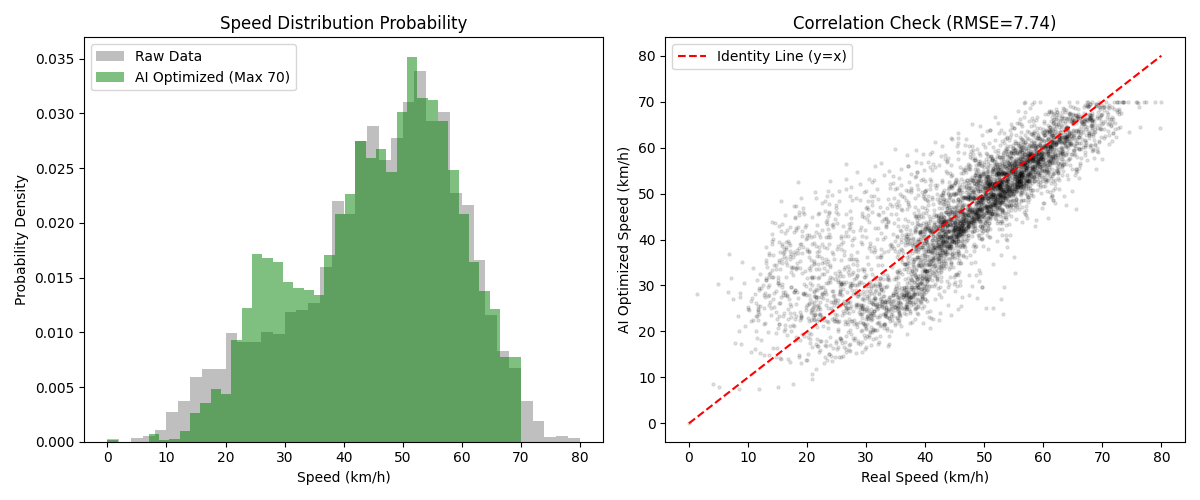 Validation analysis for Dataset 1